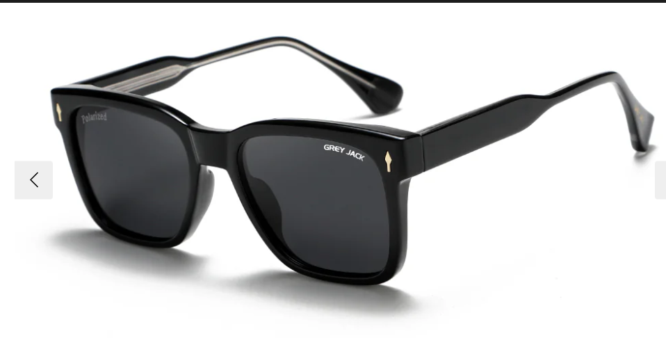 GREY JACK TR90 Square Shape Polarized Sunglasses for Men Women 3318